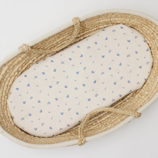 Organic Muslin Swaddle - Enchanted Garden