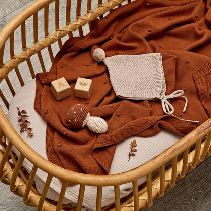 Crochet Mushroom Rattle